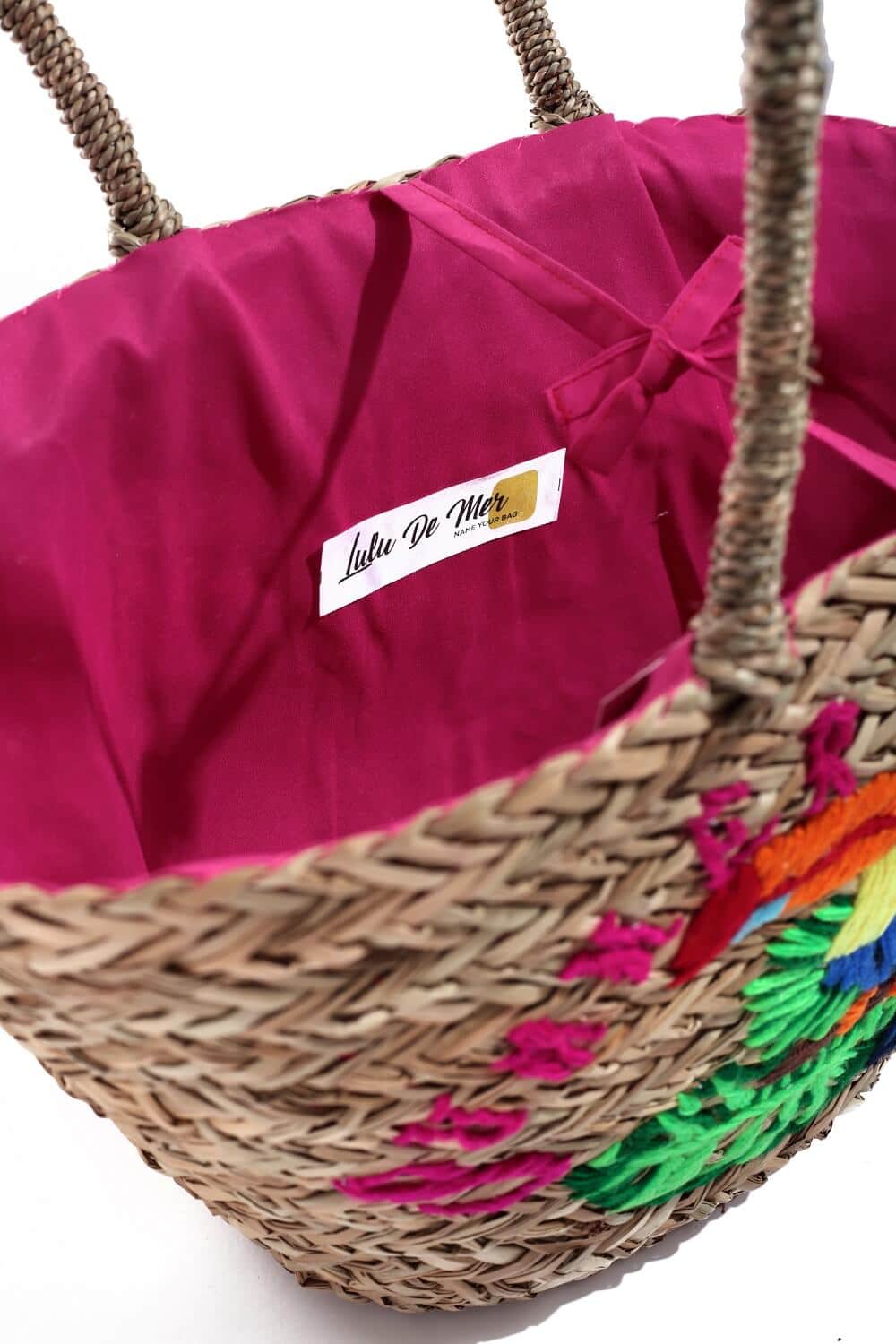 electric lemon תיקי קש /חוף תיקים ומזוודות